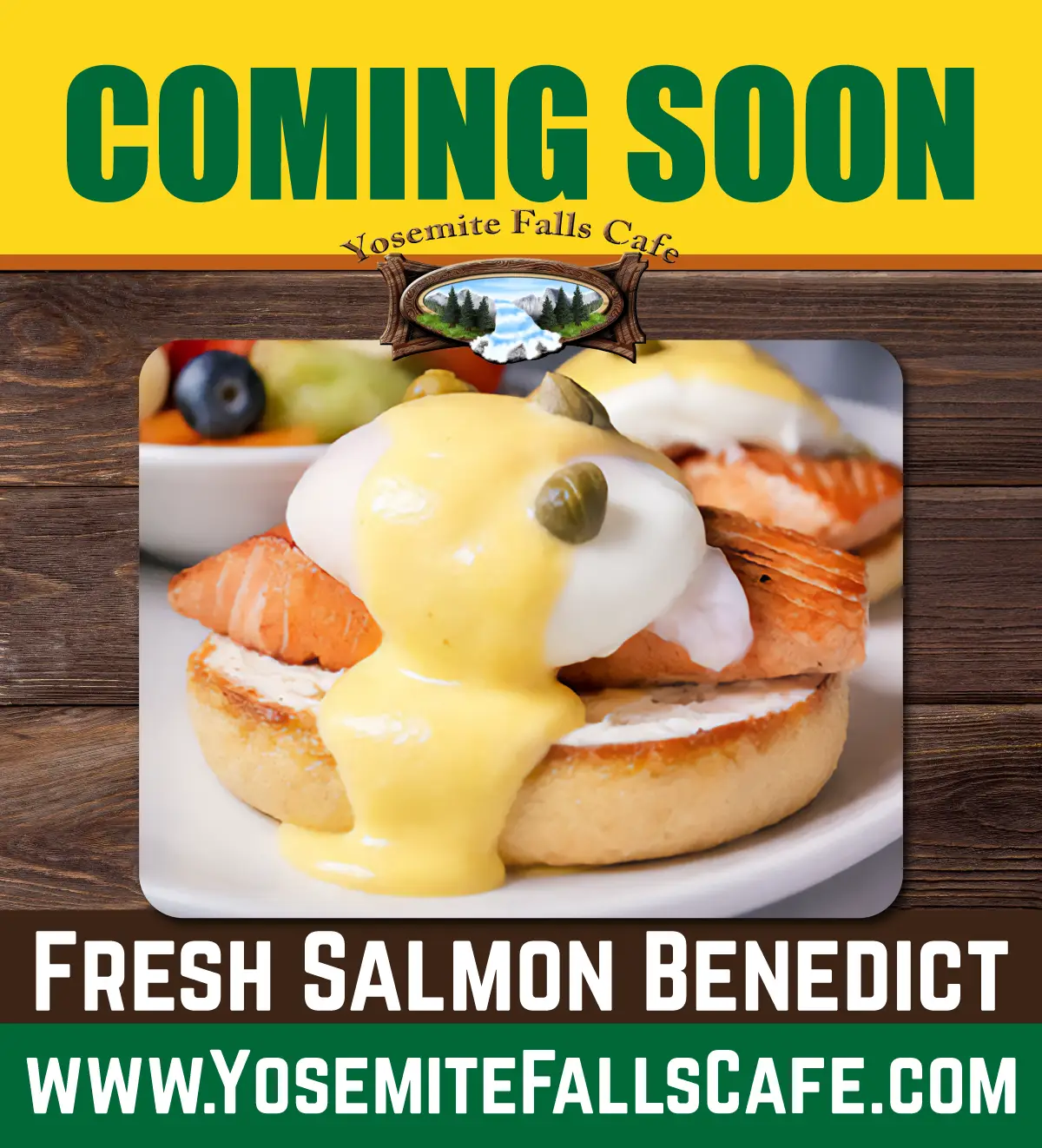 Fresh Salmon Benedict coming-soon