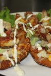 Ranch Masher Potato Skins