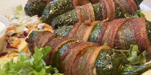 Bacon-Wrapped Jalapeño Poppers