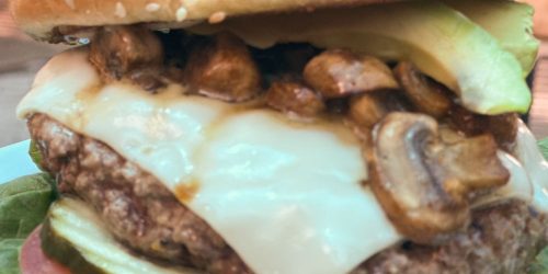 Mushroom Swiss Burger_1