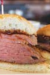 Smoked Tri-Tip Sandwich