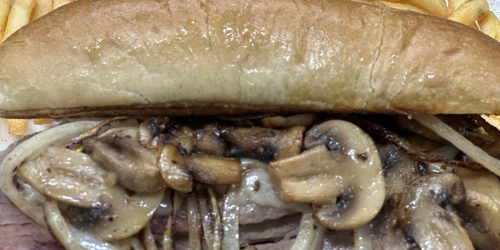 Steak & Mushroom Sandwich